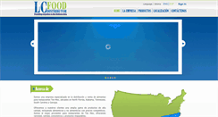 Desktop Screenshot of lcfooddistributor.com